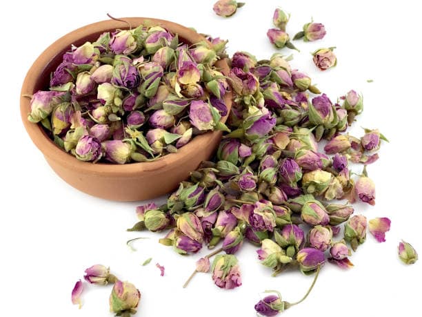 انواع غنچه گل محمدی درجه یک ارزان با شرایط استثنایی